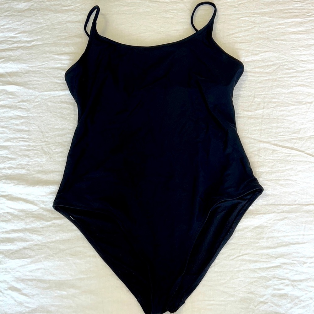 Old Navy Black One Piece Bathing Suit